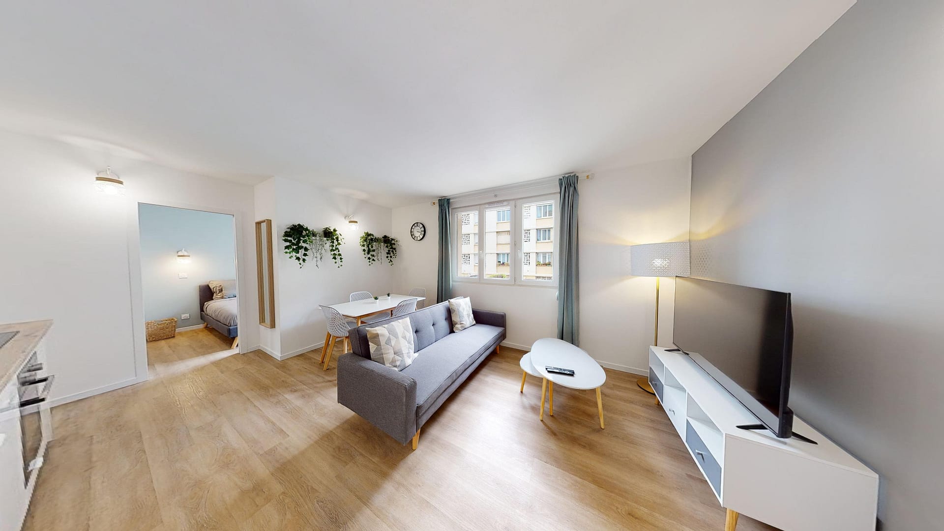 Intérieur rénové — appartement Arena, Montpellier