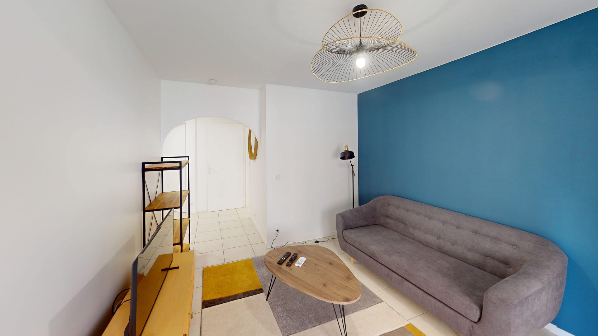 Séjour rénové — colocation Pietra, Montpellier