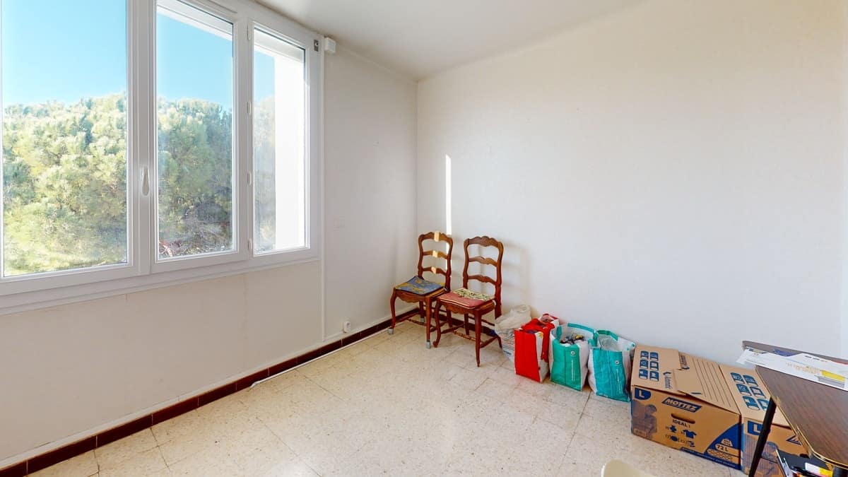 Chambre avant rénovation — Abriva
